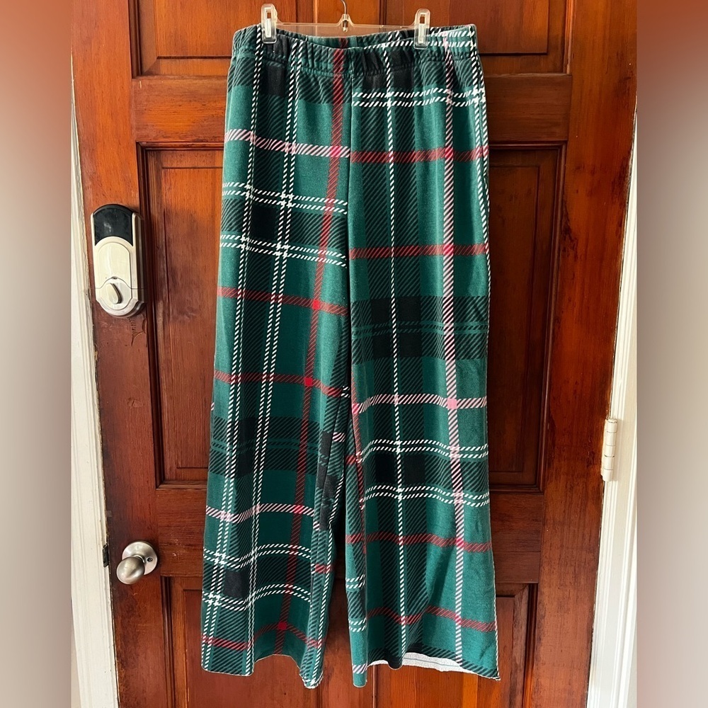 Christmas Green Plaid Fleece Lounge Pants XL – Grayson Threads, Cozy Holiday